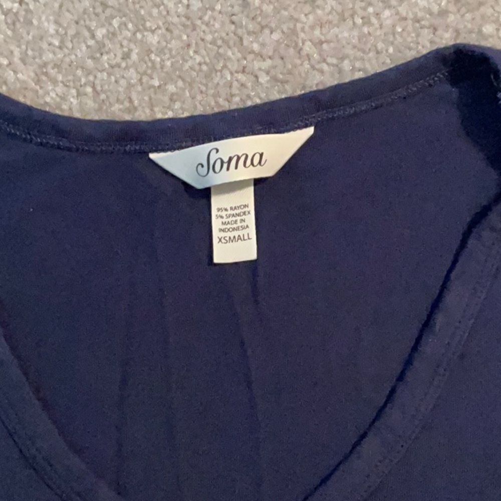 Soma Blue T-shirt Dress - Picture 2 of 3
